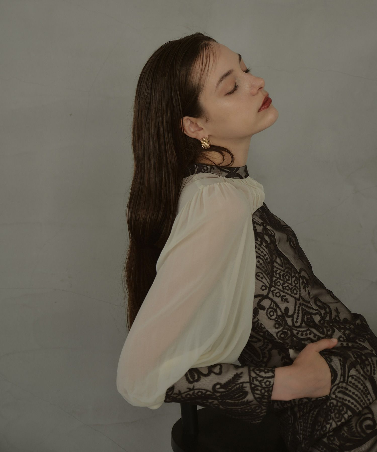 アンドレスド ダマスクギャザードレス 結婚式 お呼ばれ ドレス