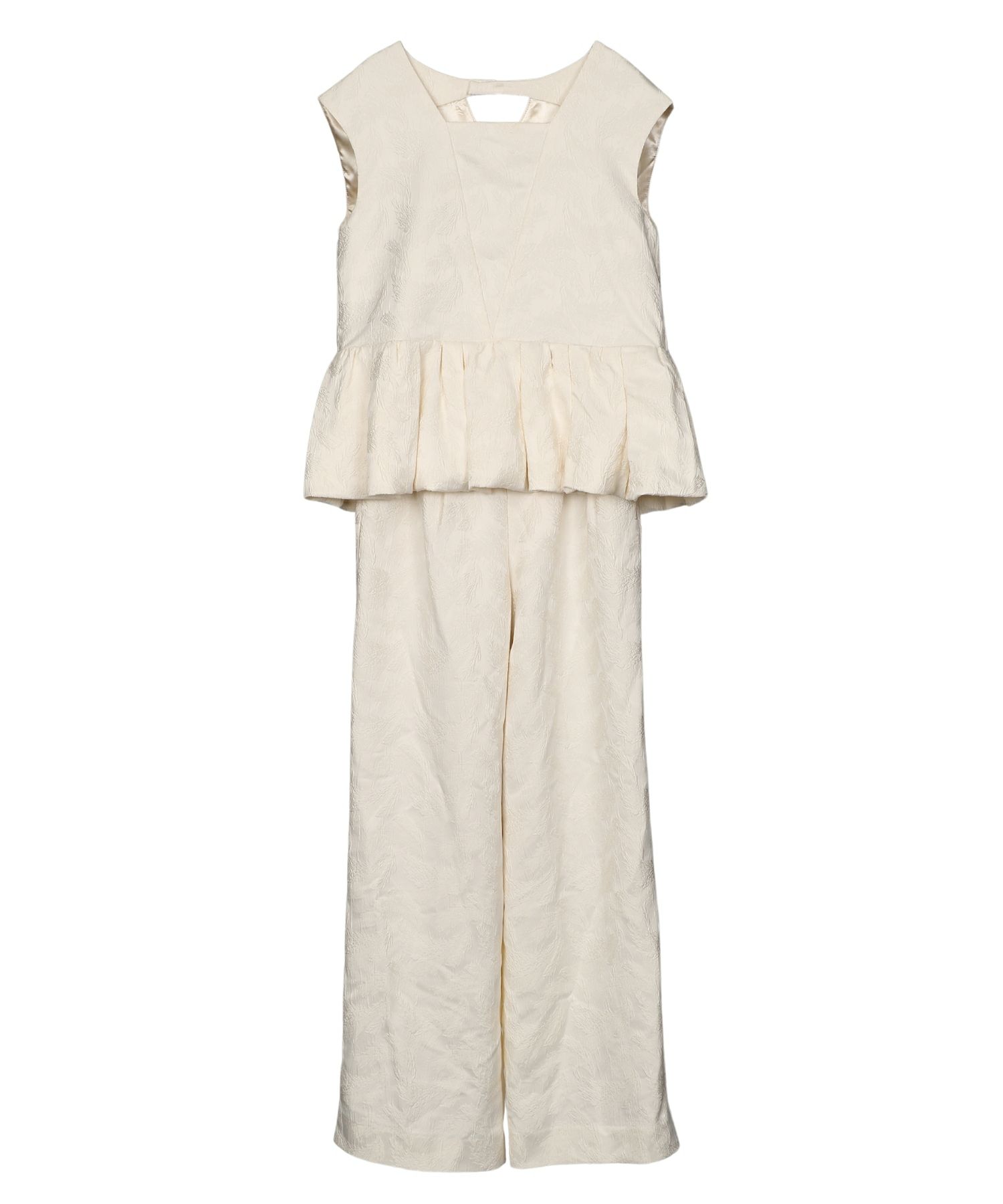peplum setup dress | ANDRESD