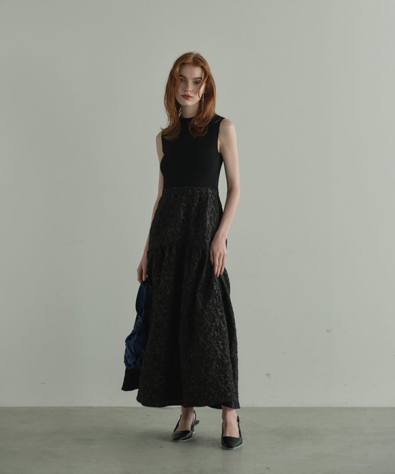 knit jacquard dress | ANDRESD