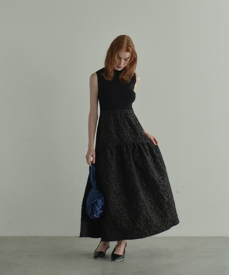 knit jacquard dress | ANDRESD