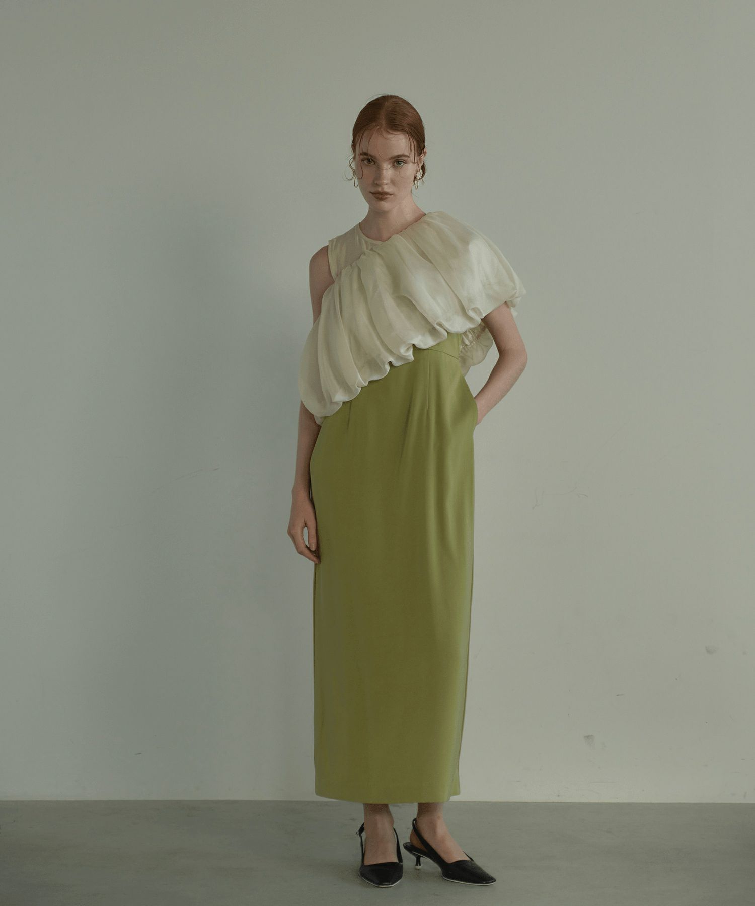 balloon hemline dress | ANDRESD