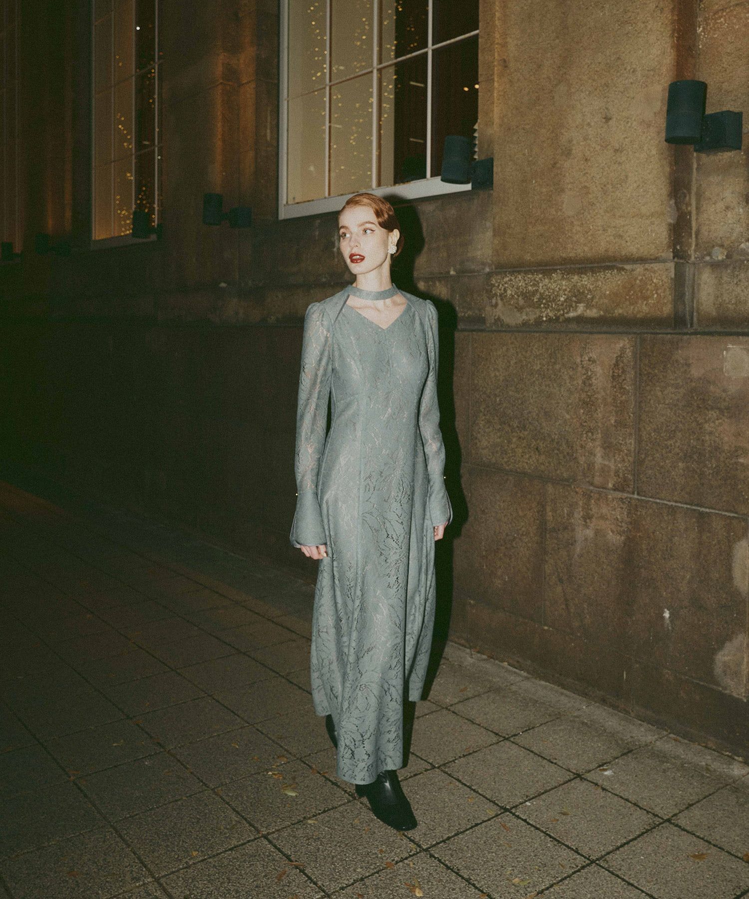 back open teardrop dress | ANDRESD