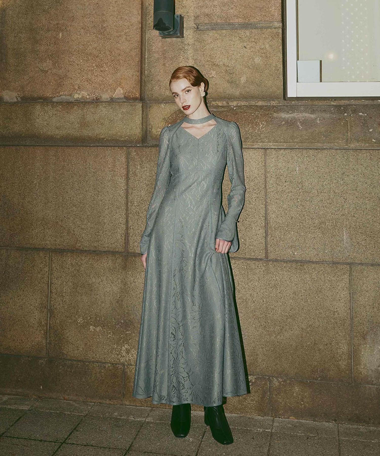 back open teardrop dress | ANDRESD