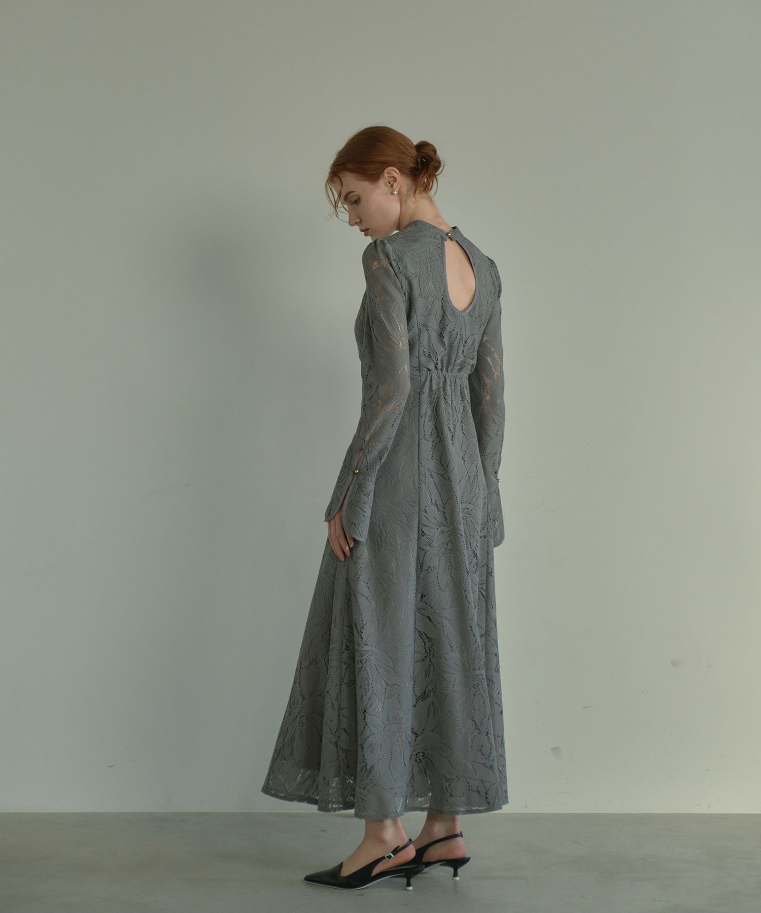 back open teardrop dress | ANDRESD