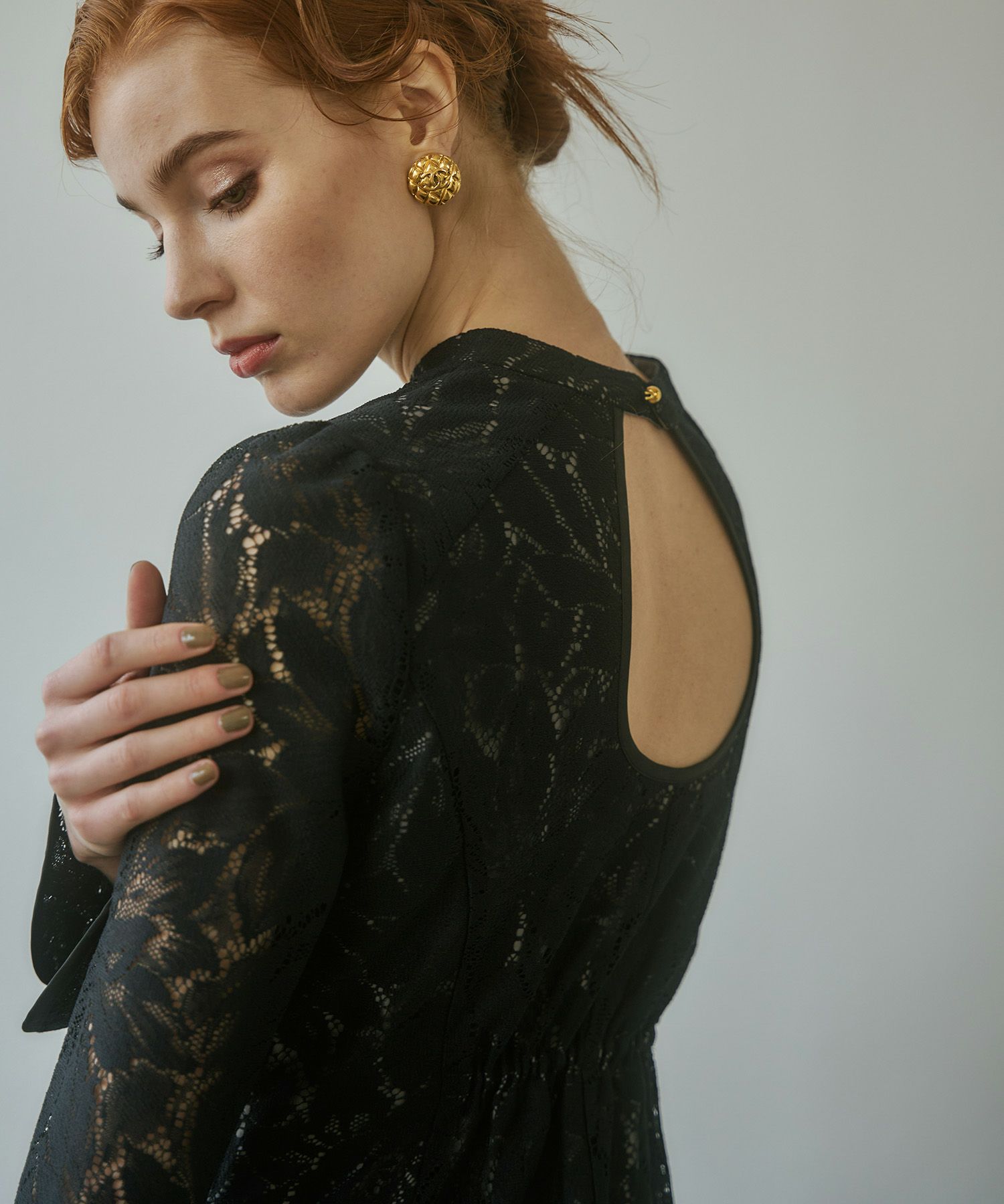 back open teardrop dress | ANDRESD