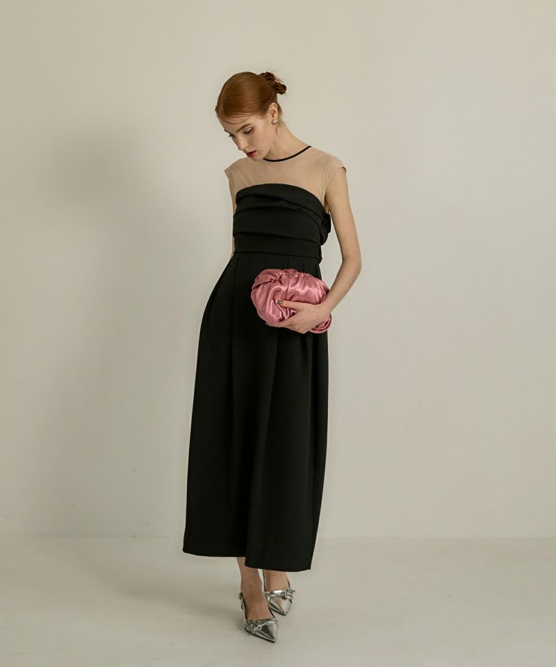 cocoon random bare dress | ANDRESD