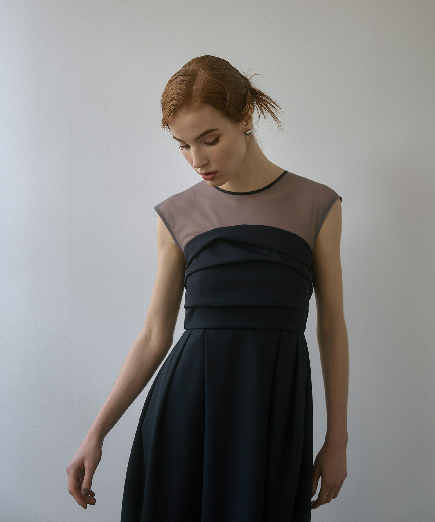 cocoon random bare dress | ANDRESD