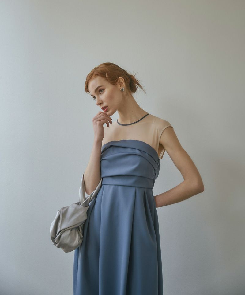 cocoon random bare dress | ANDRESD