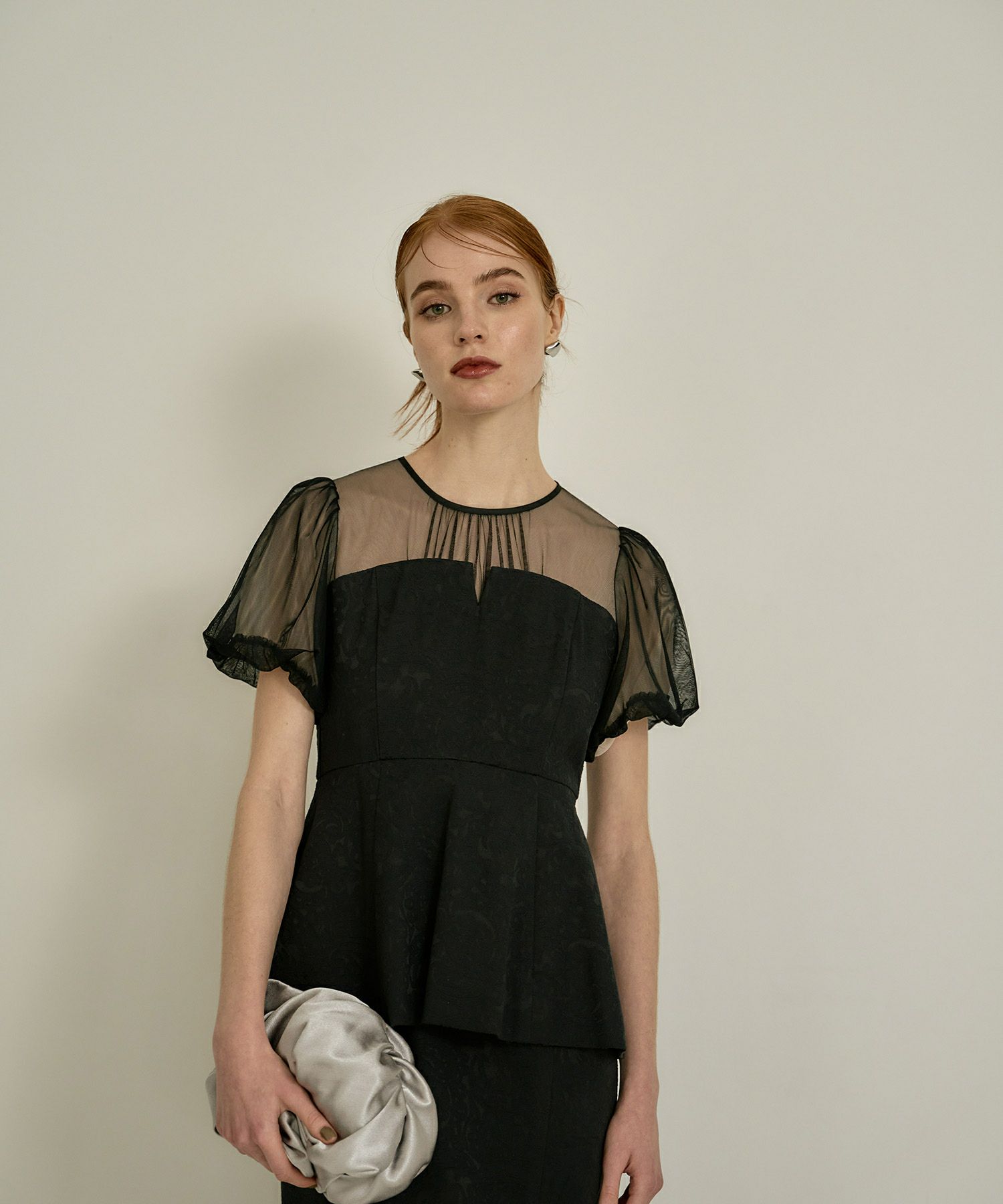 peplum bustier dress | ANDRESD