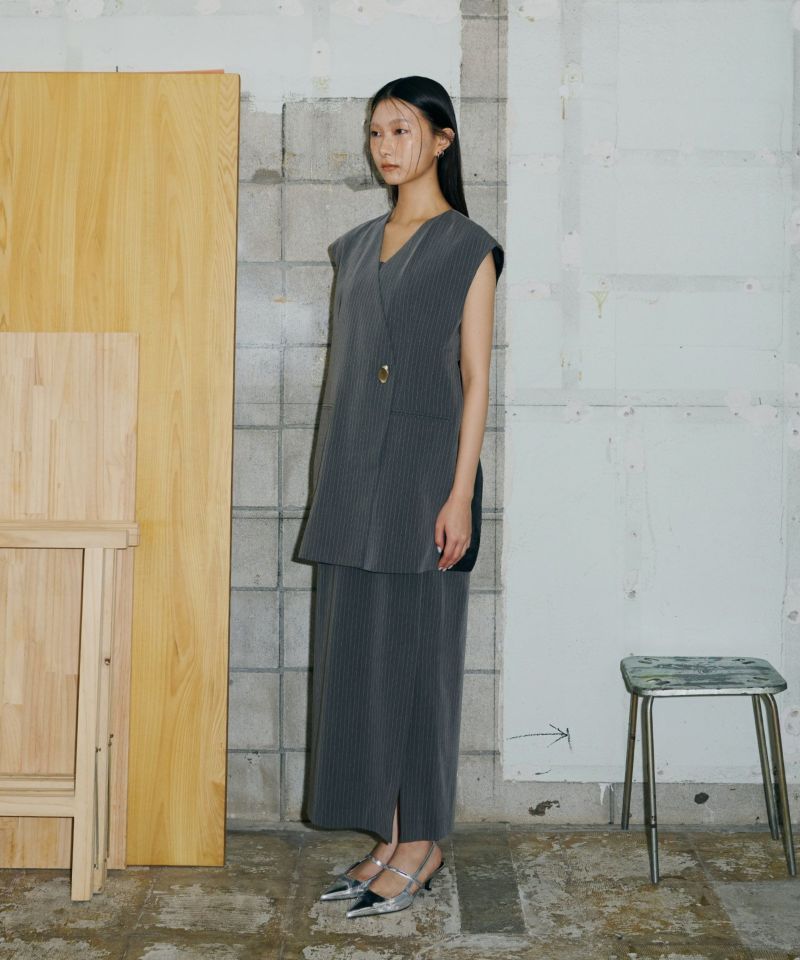 regleam LAYERED GILET レイヤード風ジレ レイヤード風ジレ｜LAYERED GILETの通販｜regleam