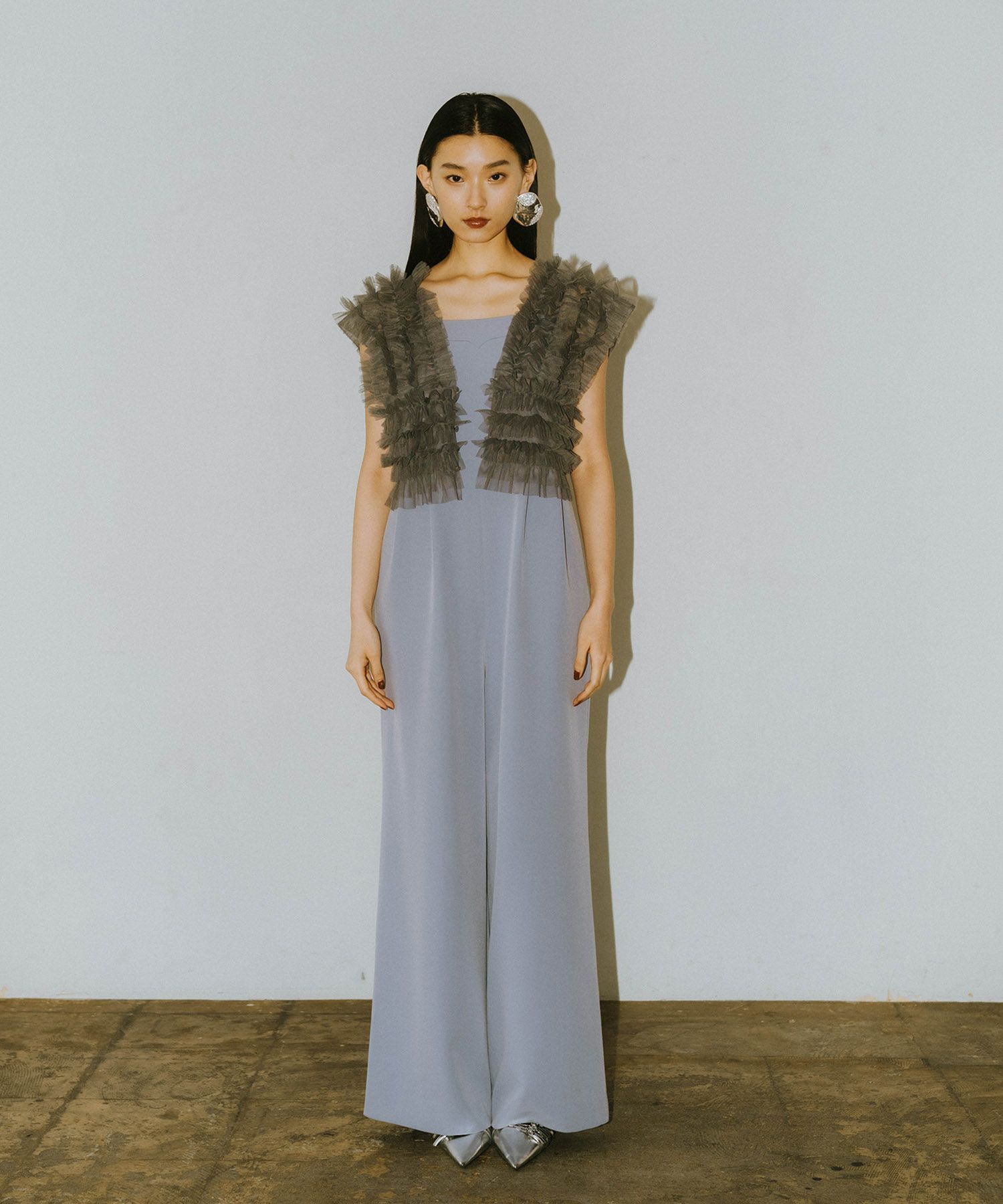 tulle vest all in one dress | ANDRESD 