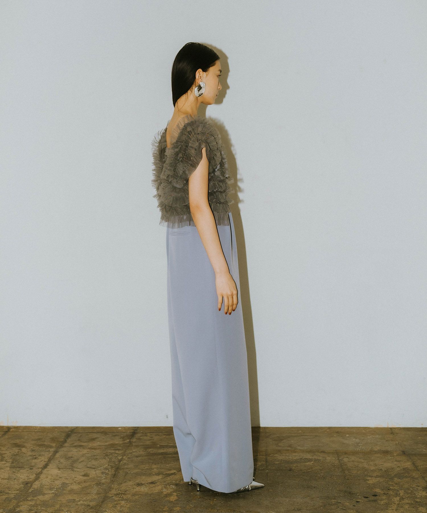 tulle vest all in one dress | ANDRESD 
