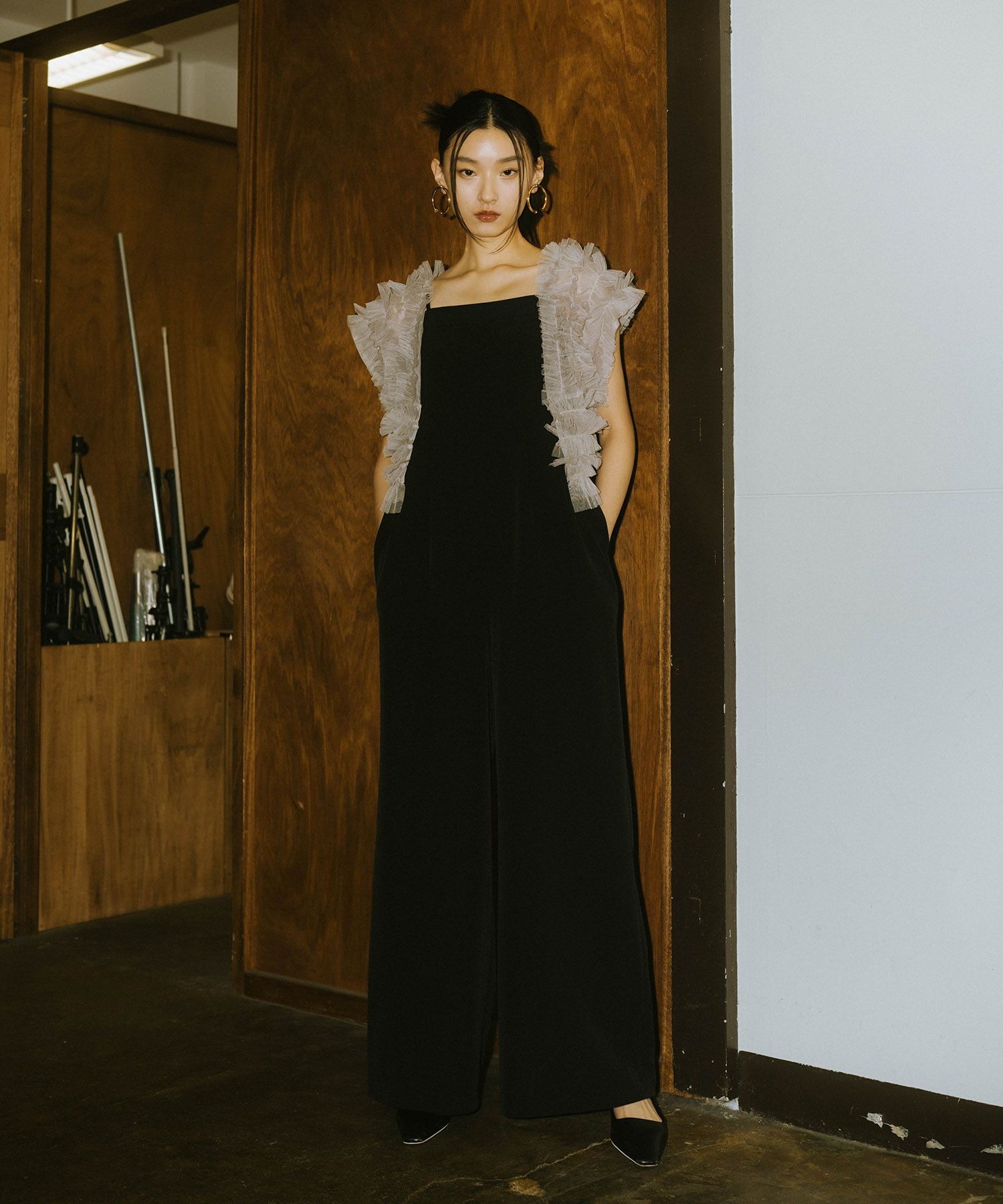 tulle vest all in one dress | ANDRESD 