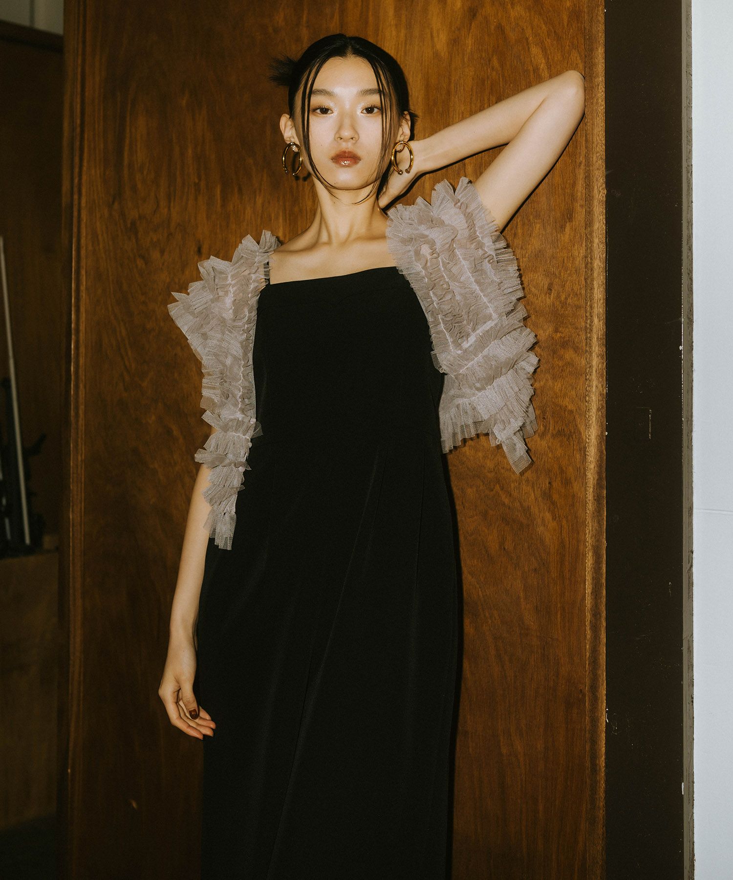 tulle vest all in one dress | ANDRESD 