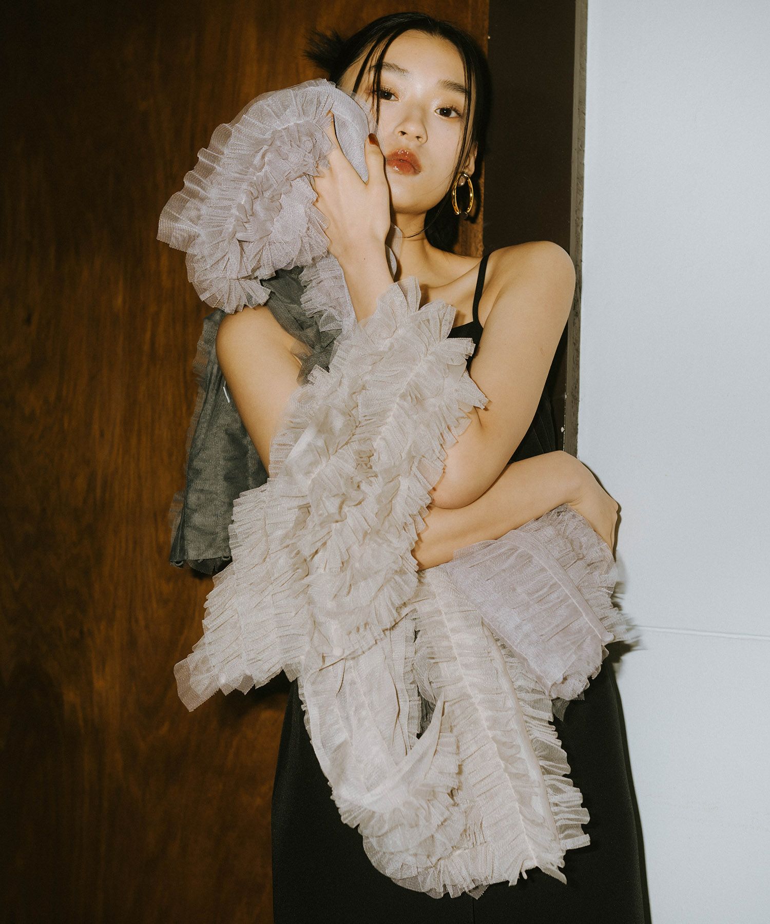 tulle vest all in one dress | ANDRESD 