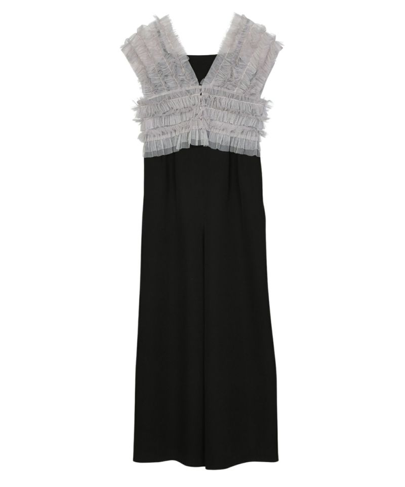 tulle vest all in one dress | ANDRESD
