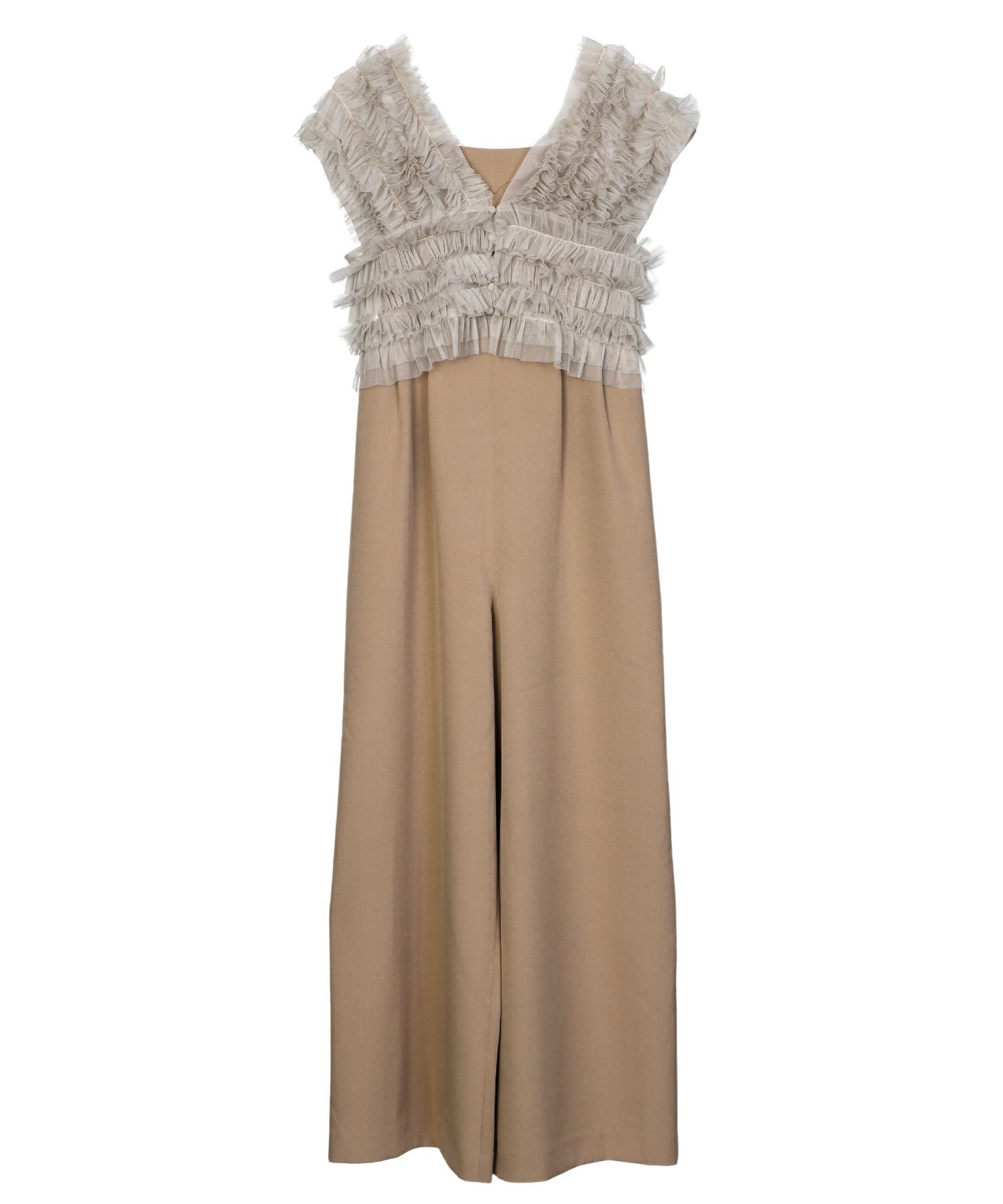 tulle vest all in one dress | ANDRESD 