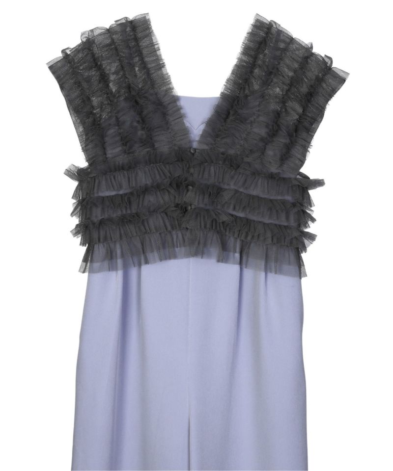 tulle vest all in one dress | ANDRESD