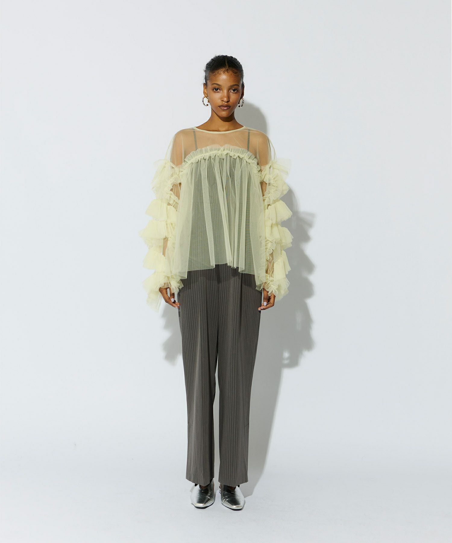 decorative tulle tops レビュー | ANDRESD