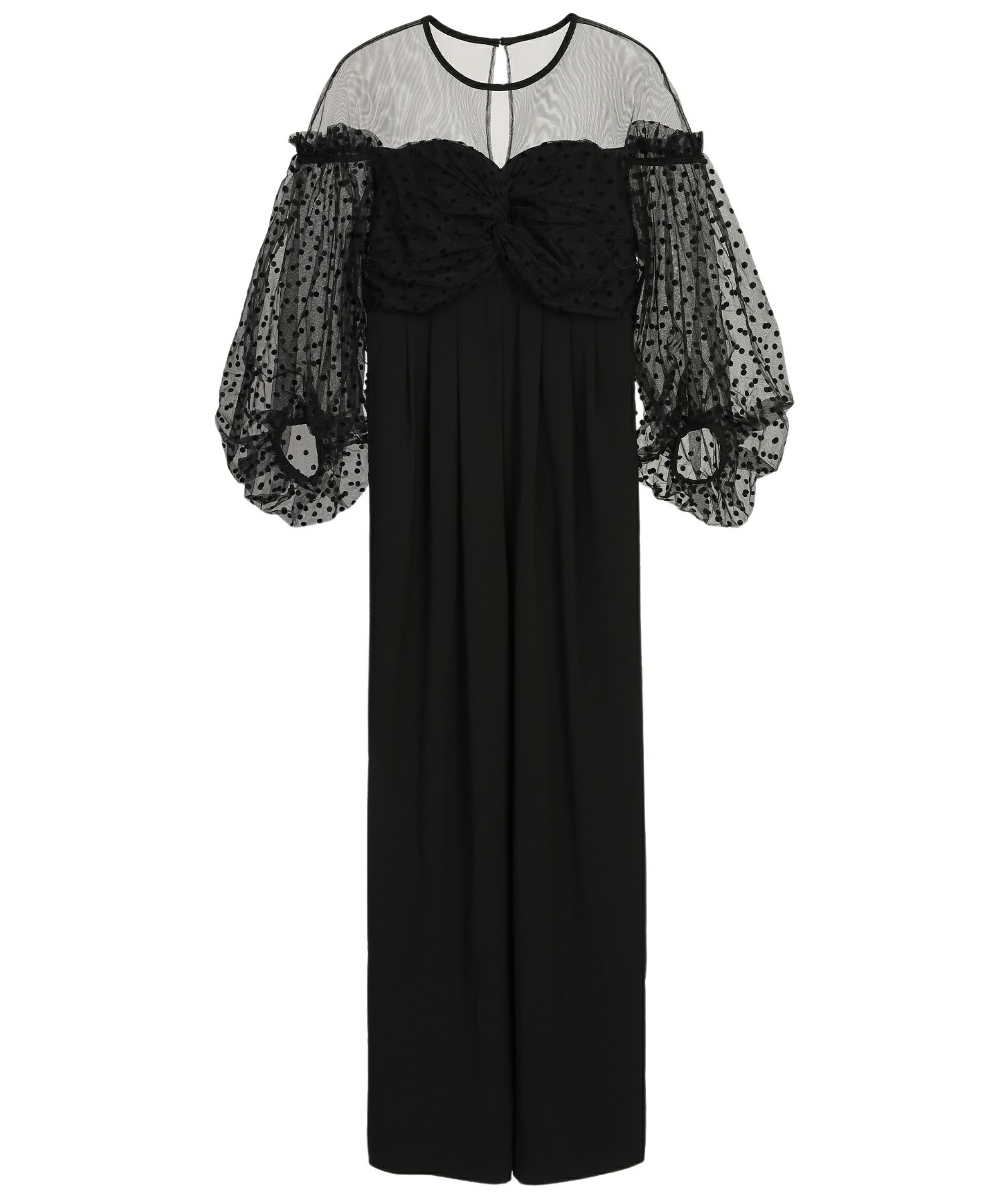 flocky dot pants dress | ANDRESD 