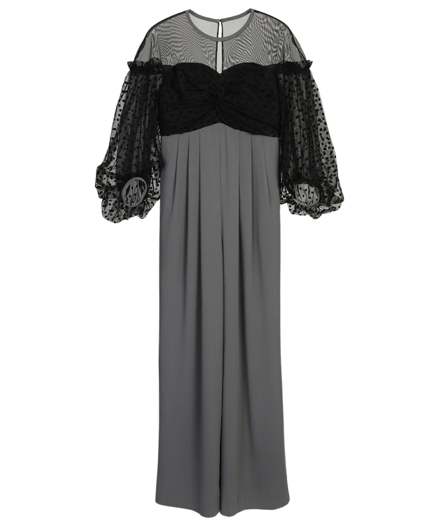flocky dot pants dress | ANDRESD