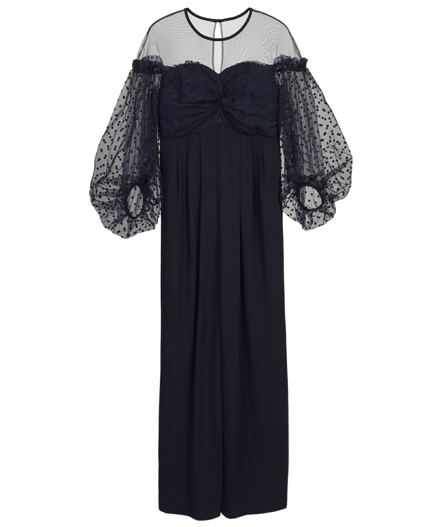 flocky dot pants dress | ANDRESD 