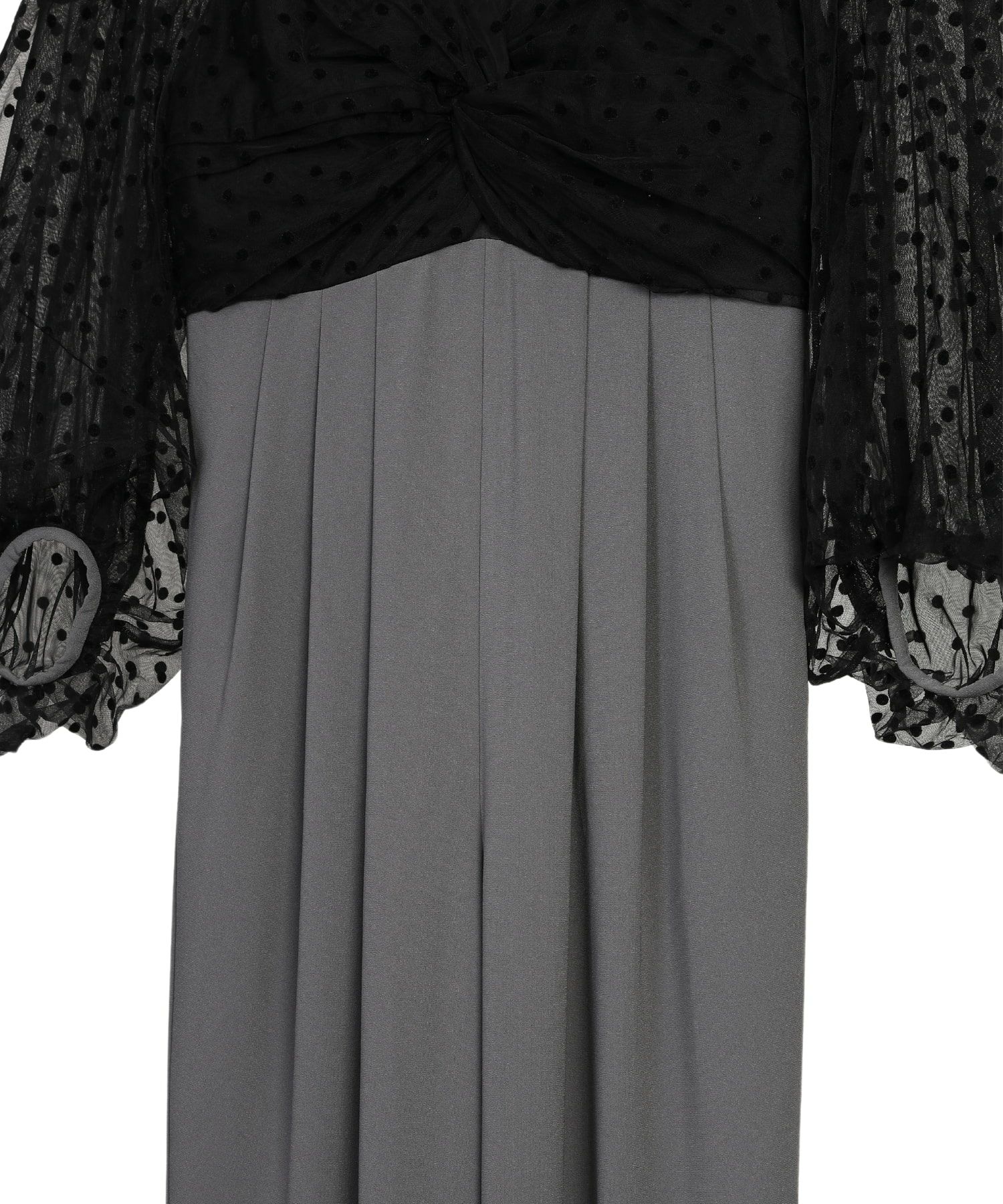 flocky dot pants dress | ANDRESD