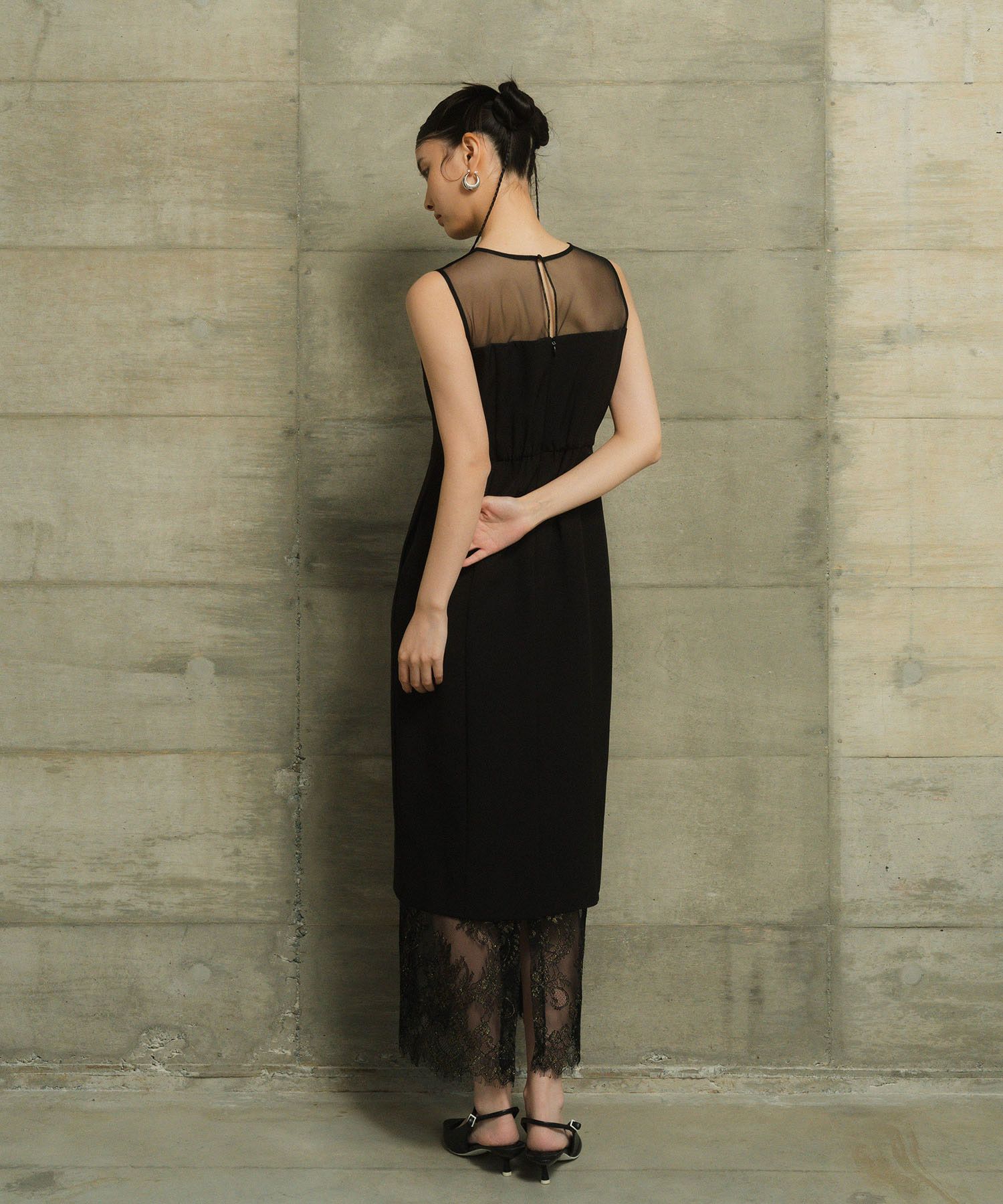 hem lace dress | ANDRESD