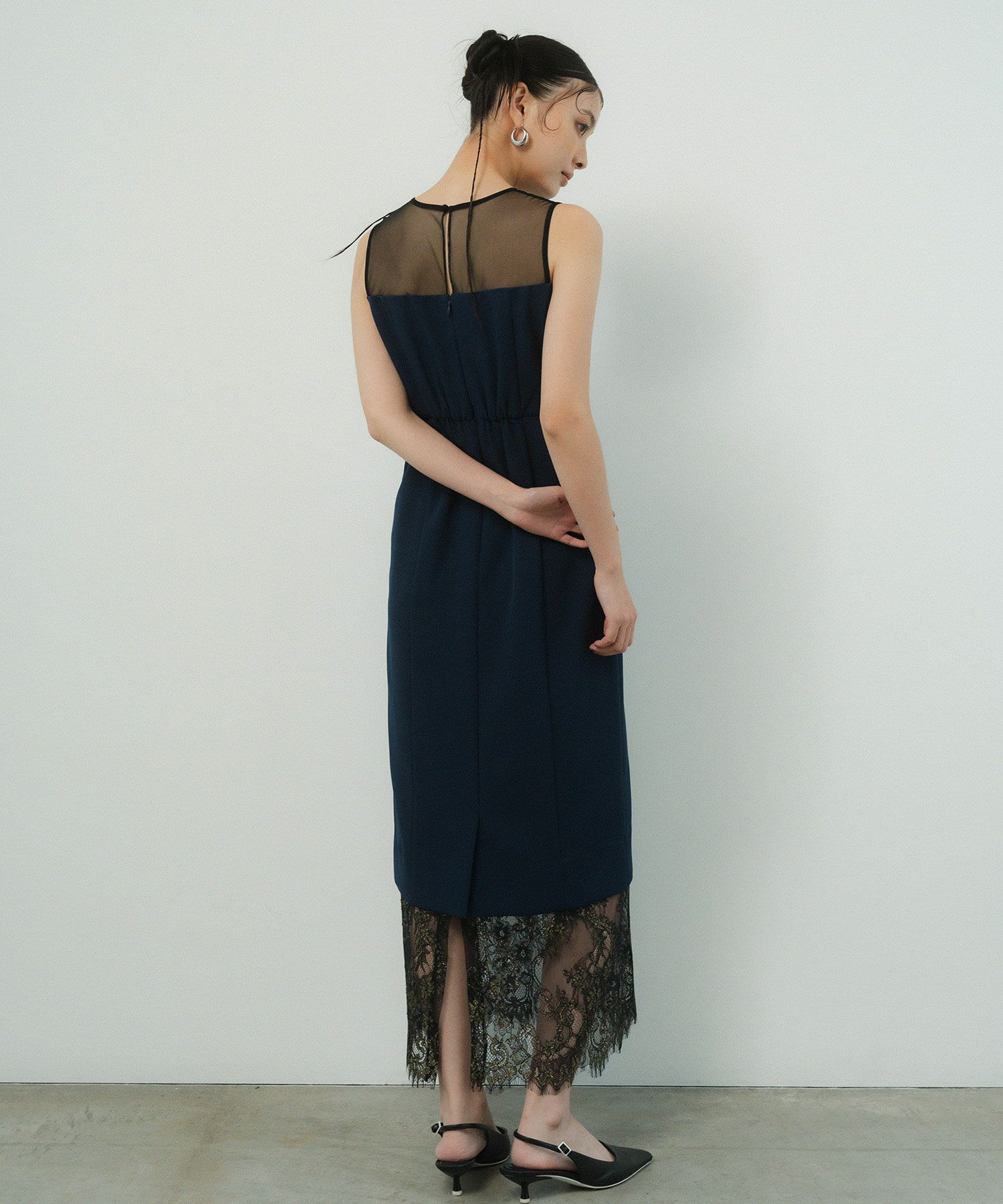 hem lace dress | ANDRESD
