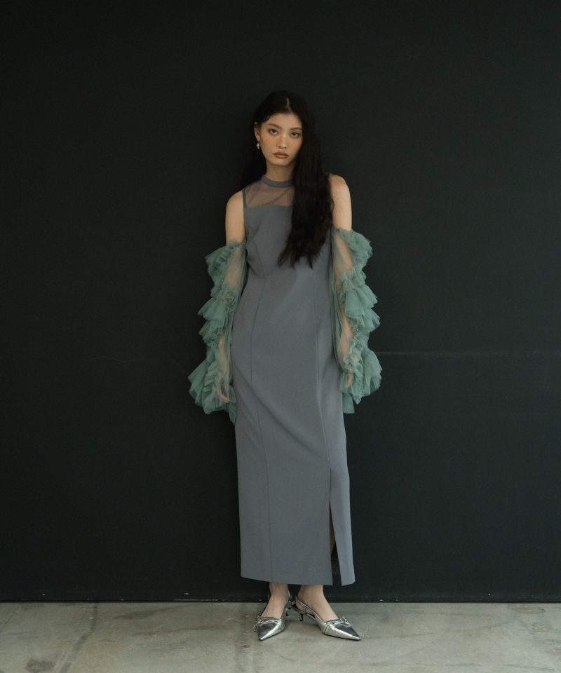 detached sleeve dress | ANDRESD