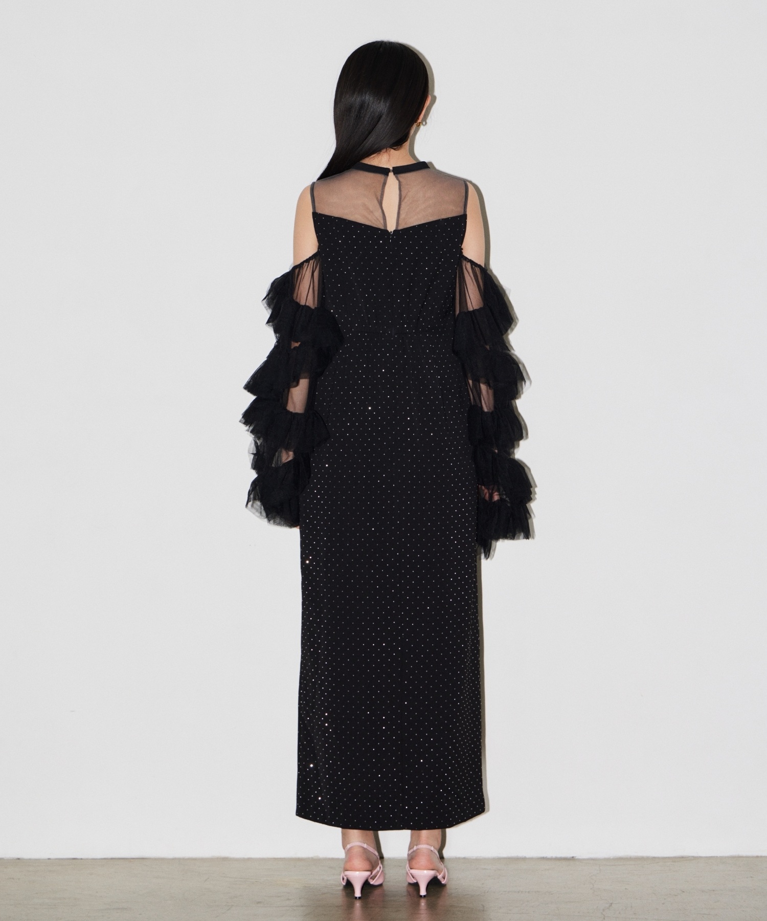 detached sleeve dress | ANDRESD