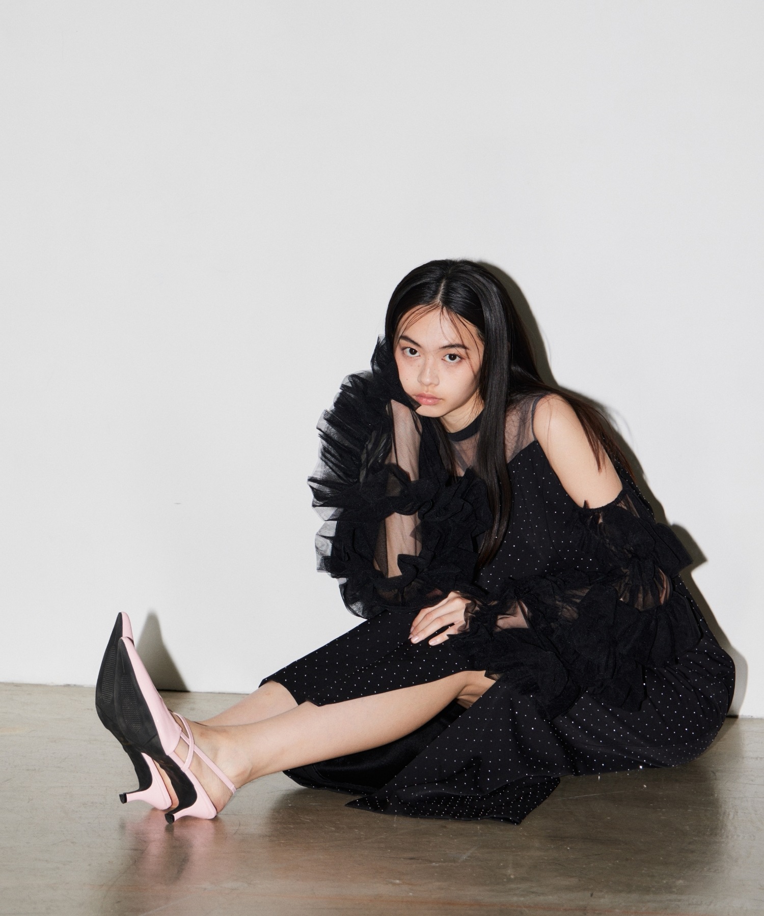 detached sleeve dress | ANDRESD 