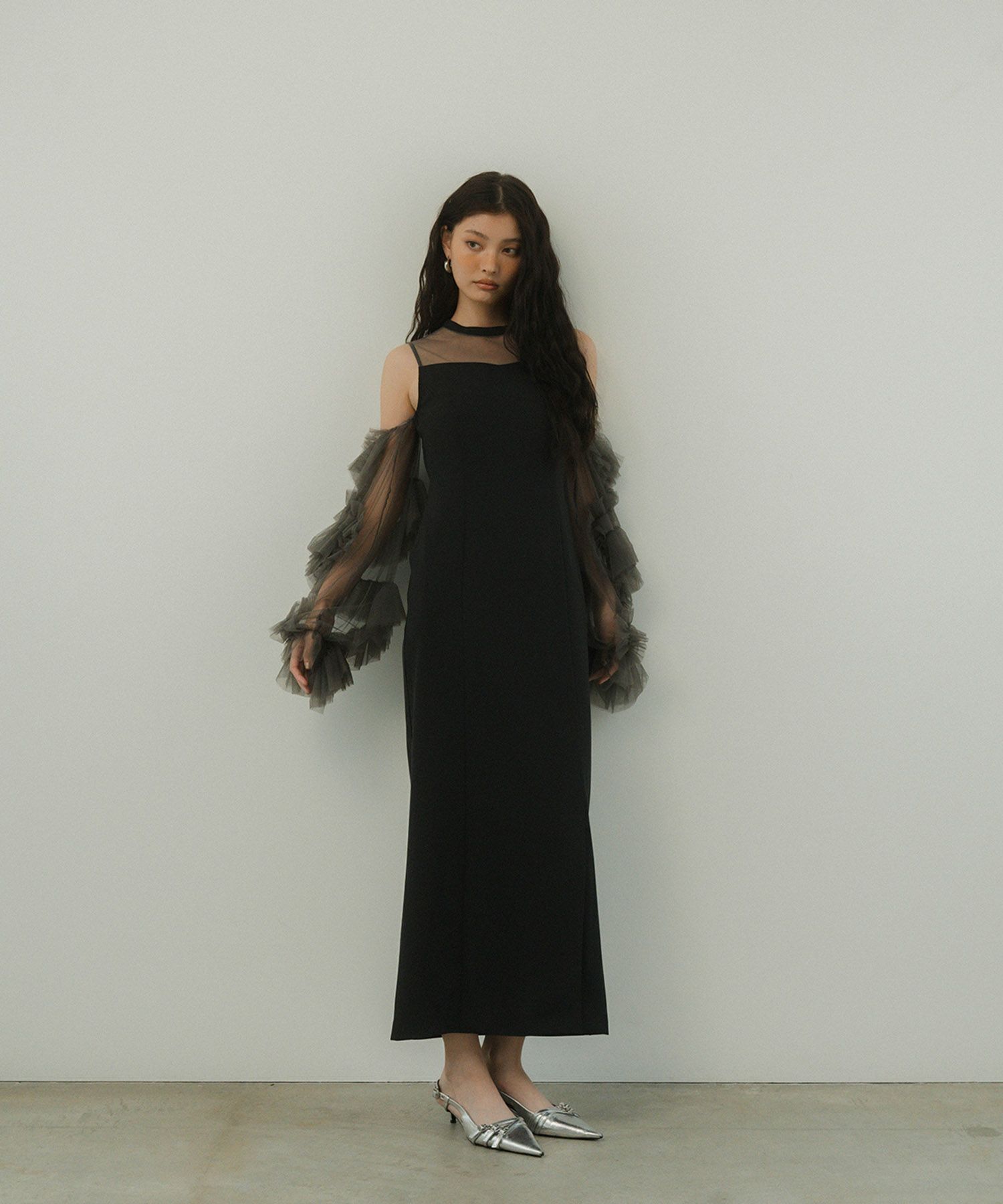 detached sleeve dress | ANDRESD 