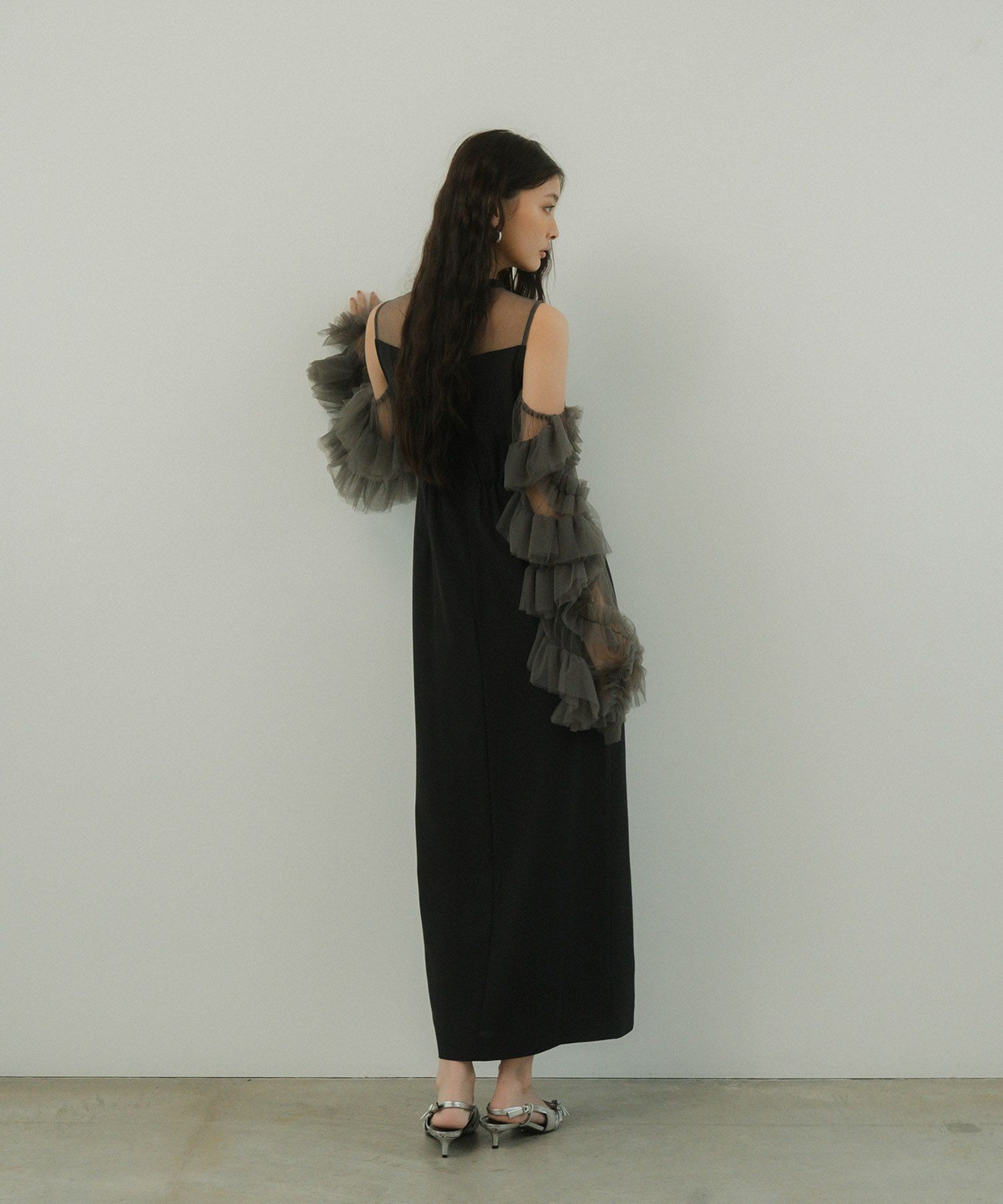 detached sleeve dress | ANDRESD