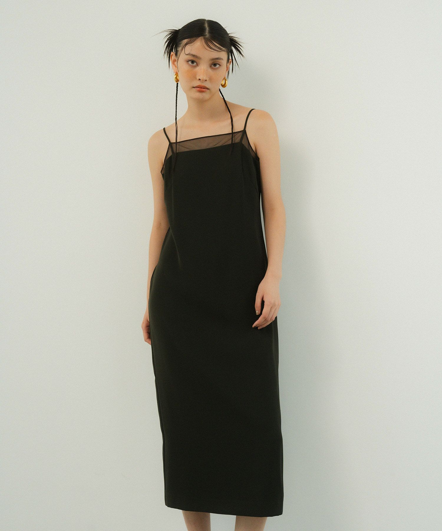 chemical lace zipper dress | ANDRESD 