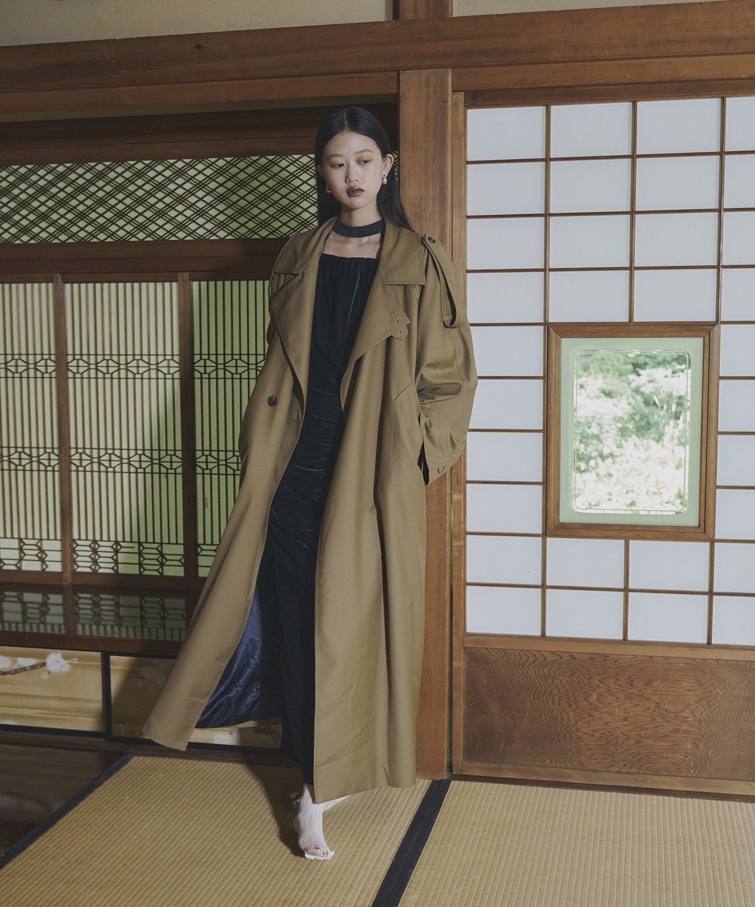 over long trench coat | ANDRESD