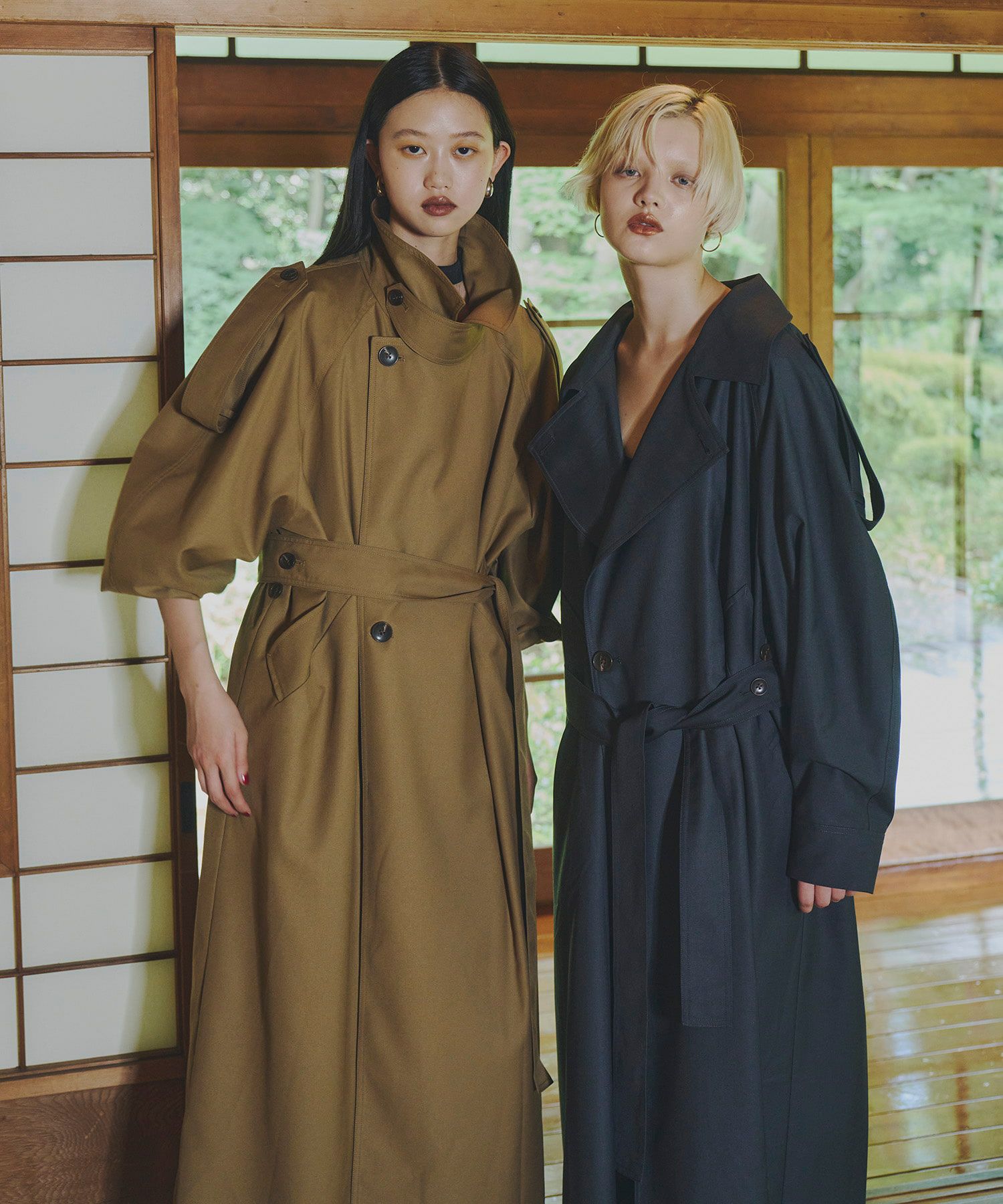 over long trench coat | ANDRESD