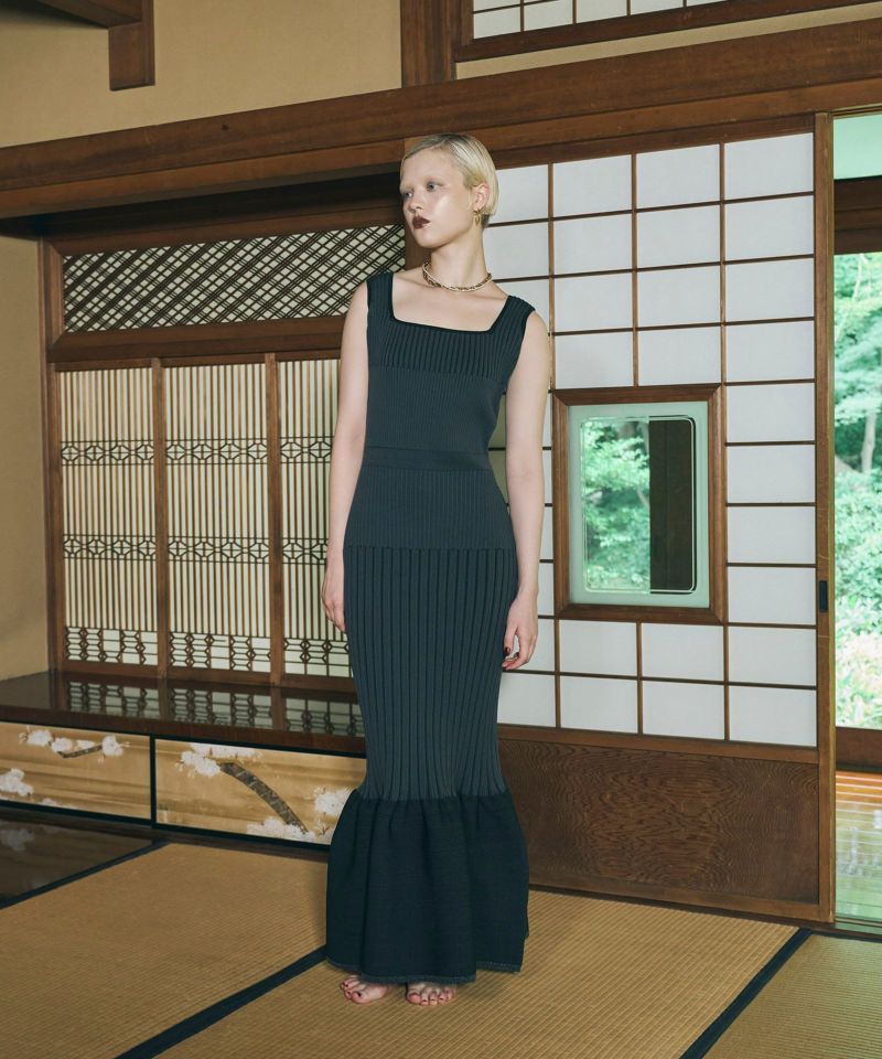 ★韓国人気★I AM MARI★RIBBED KNIT DRESS 250506_DR_CG_PF25_LOOK_86_0021