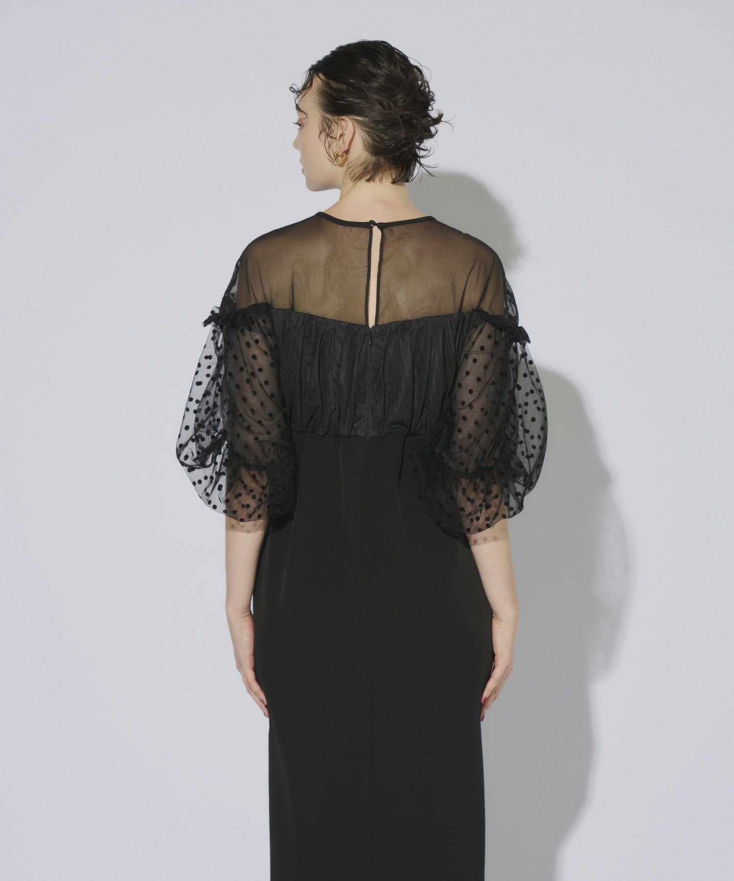 flocky dot one piece | ANDRESD