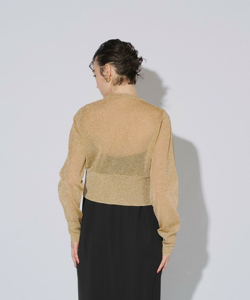 お買い得商店街 glitter crew ANDRESD | cardigan neck トップス