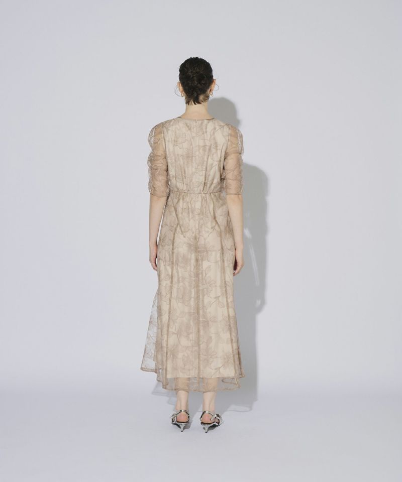 yoke slit dress | ANDRESD