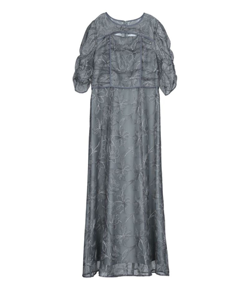 yoke slit dress | ANDRESD