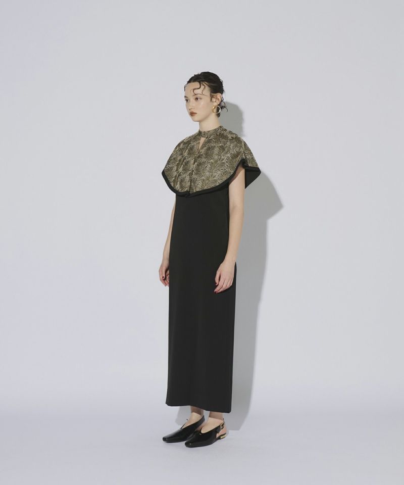 スーツ・フォーマル・ドレス ANDRESD embroidery cape dress ANDRESD embroidery cape dress - メルカリ