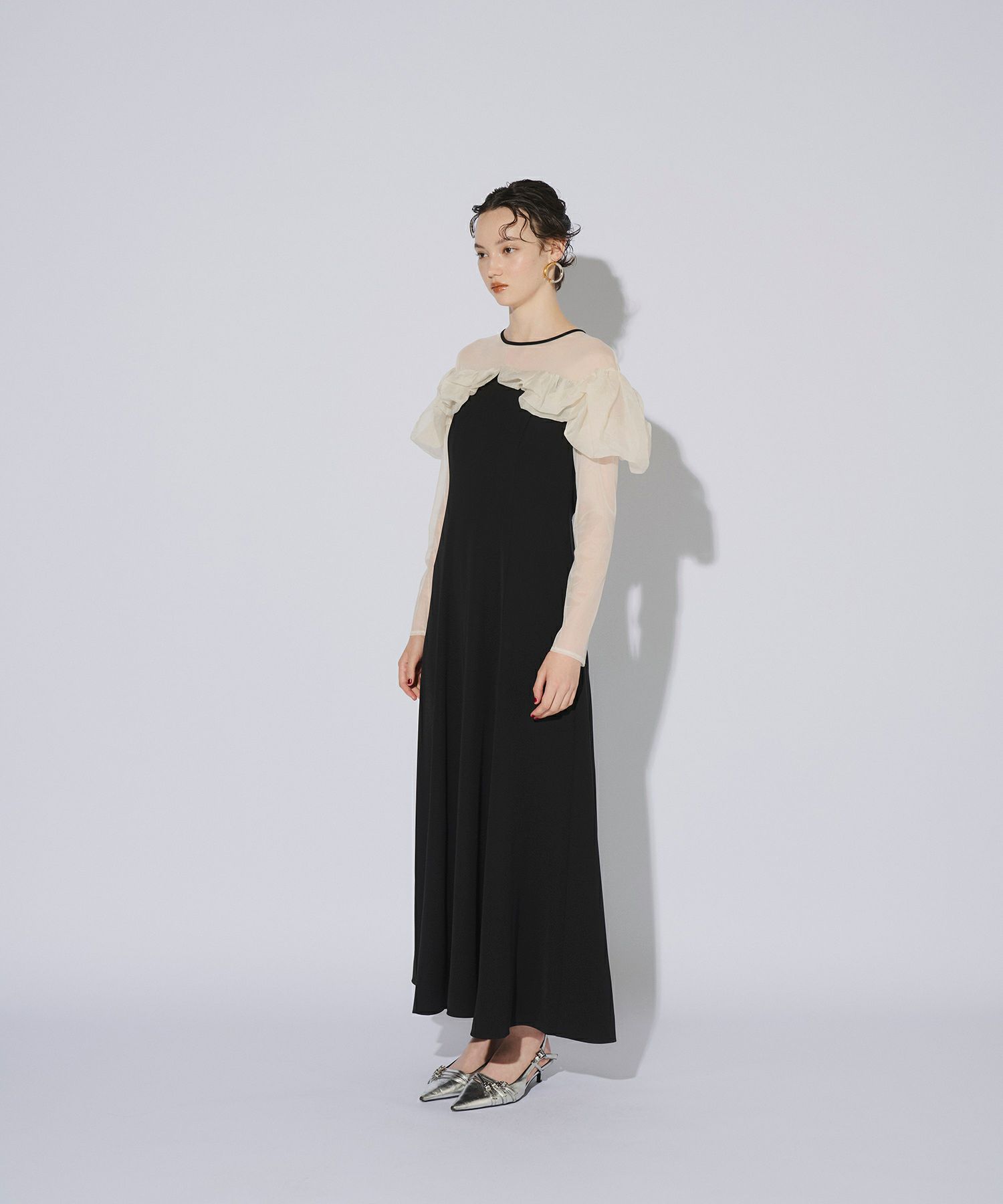frills flare dress | ANDRESD