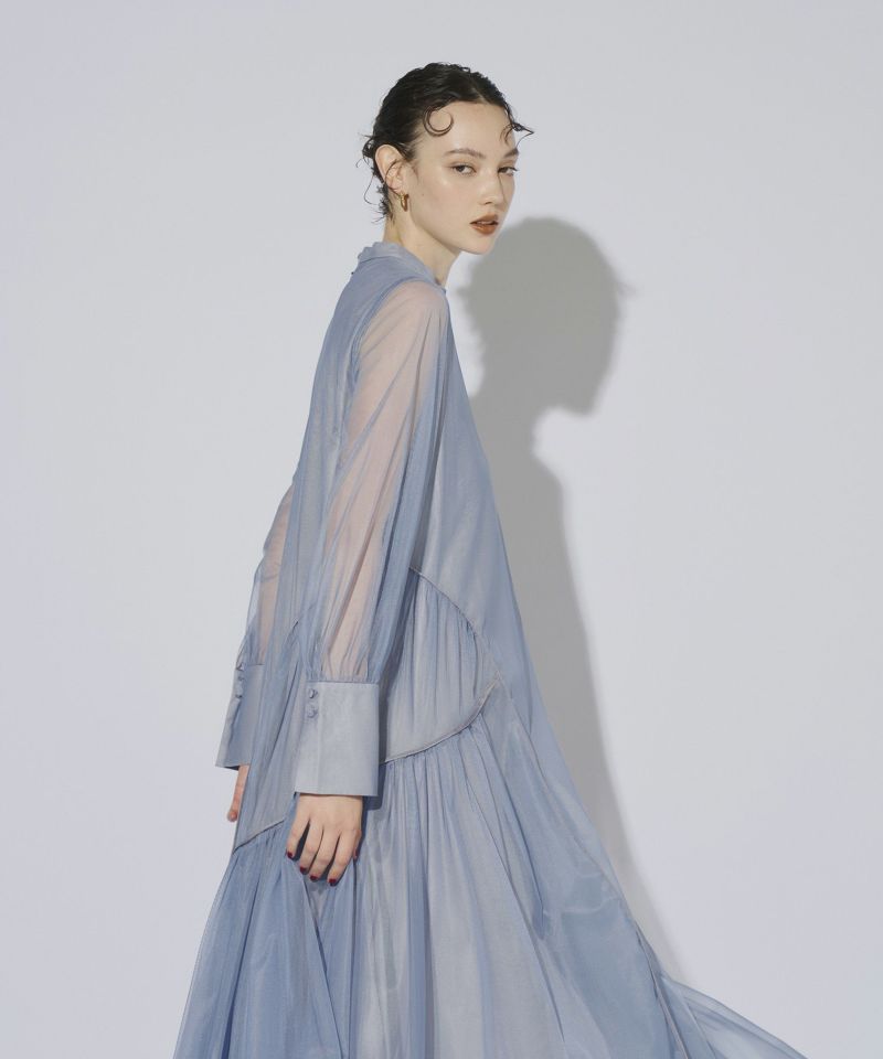 piping tulle dress | ANDRESD