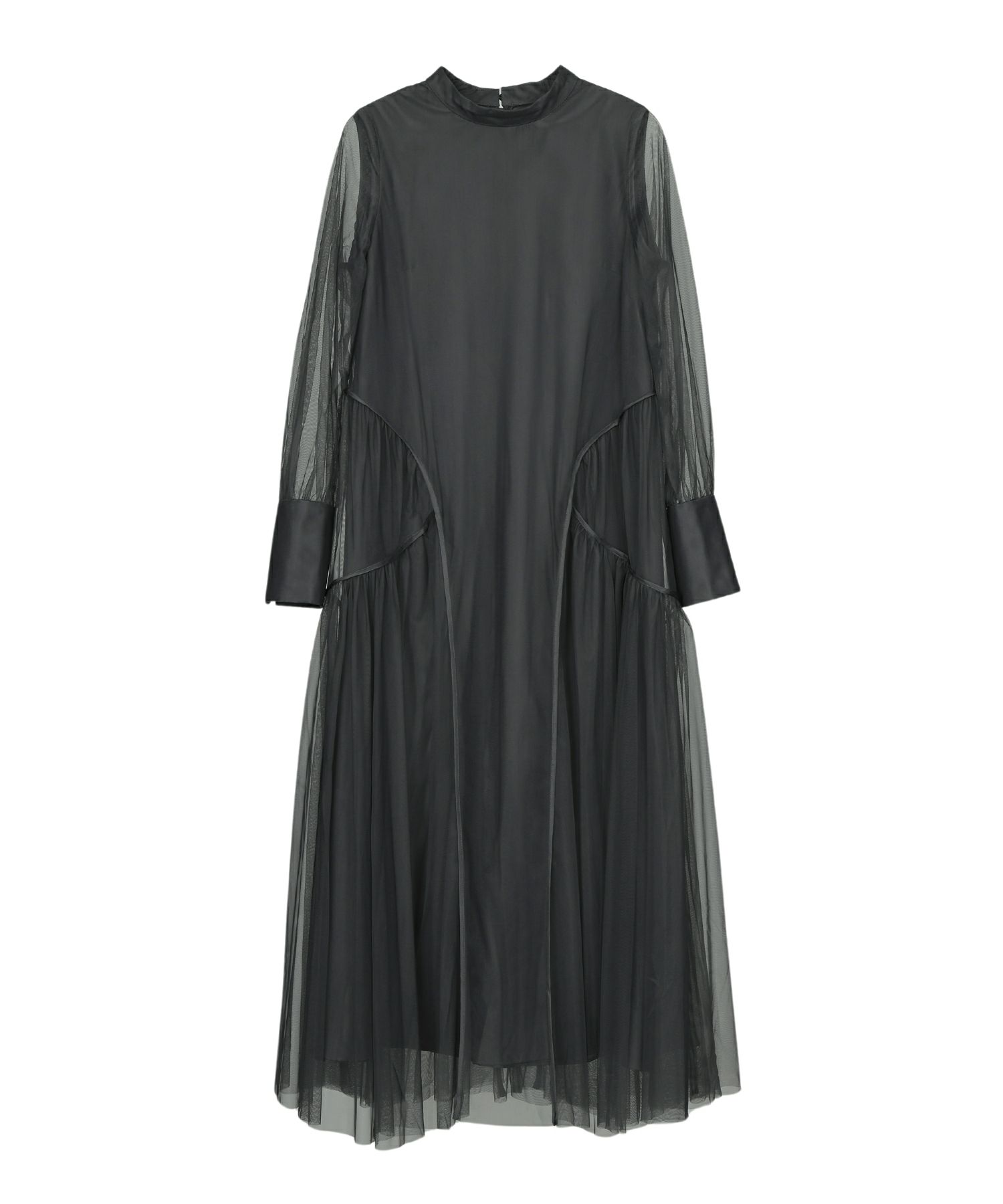 piping tulle dress | ANDRESD