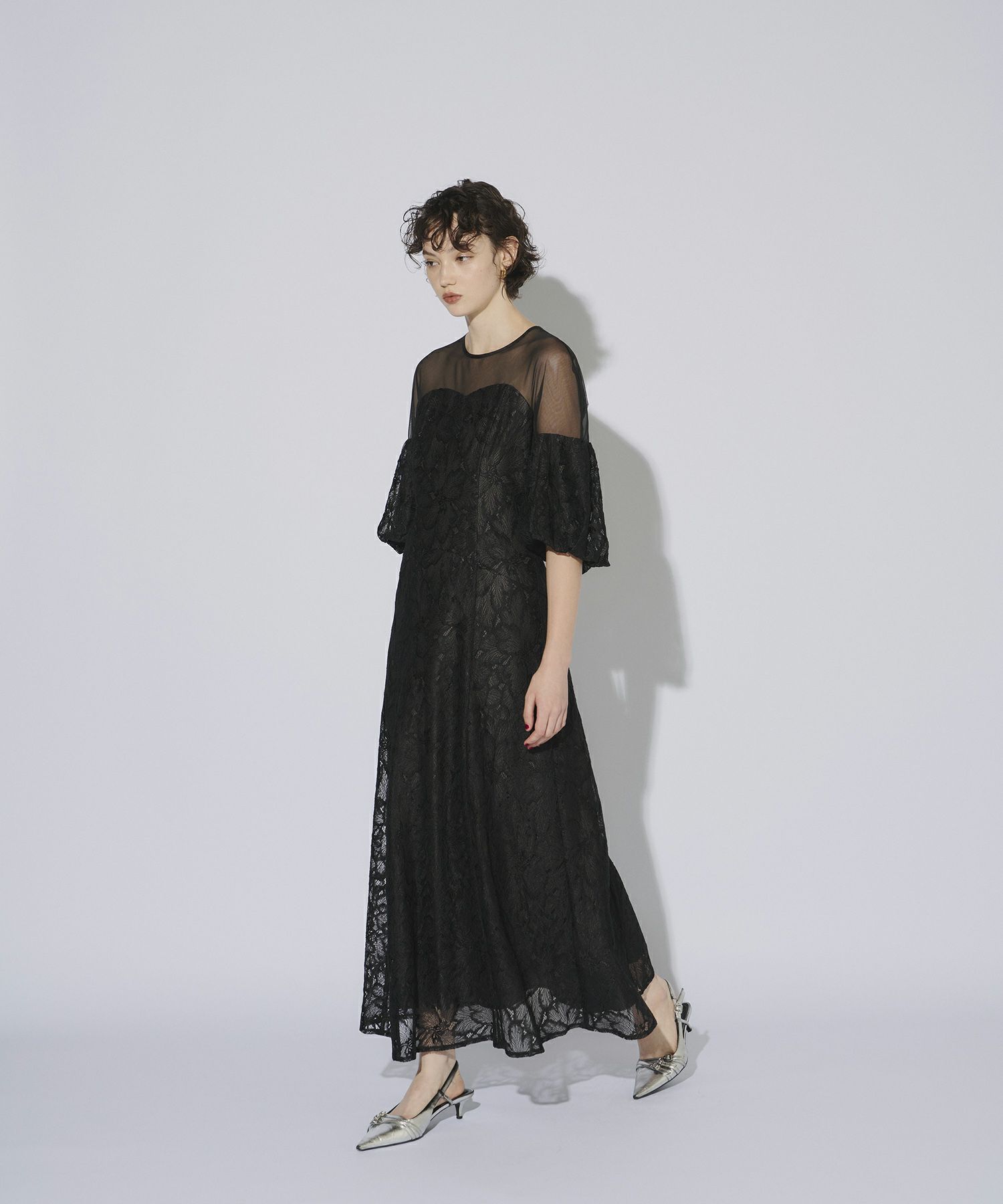 attractive lace dress | ANDRESD