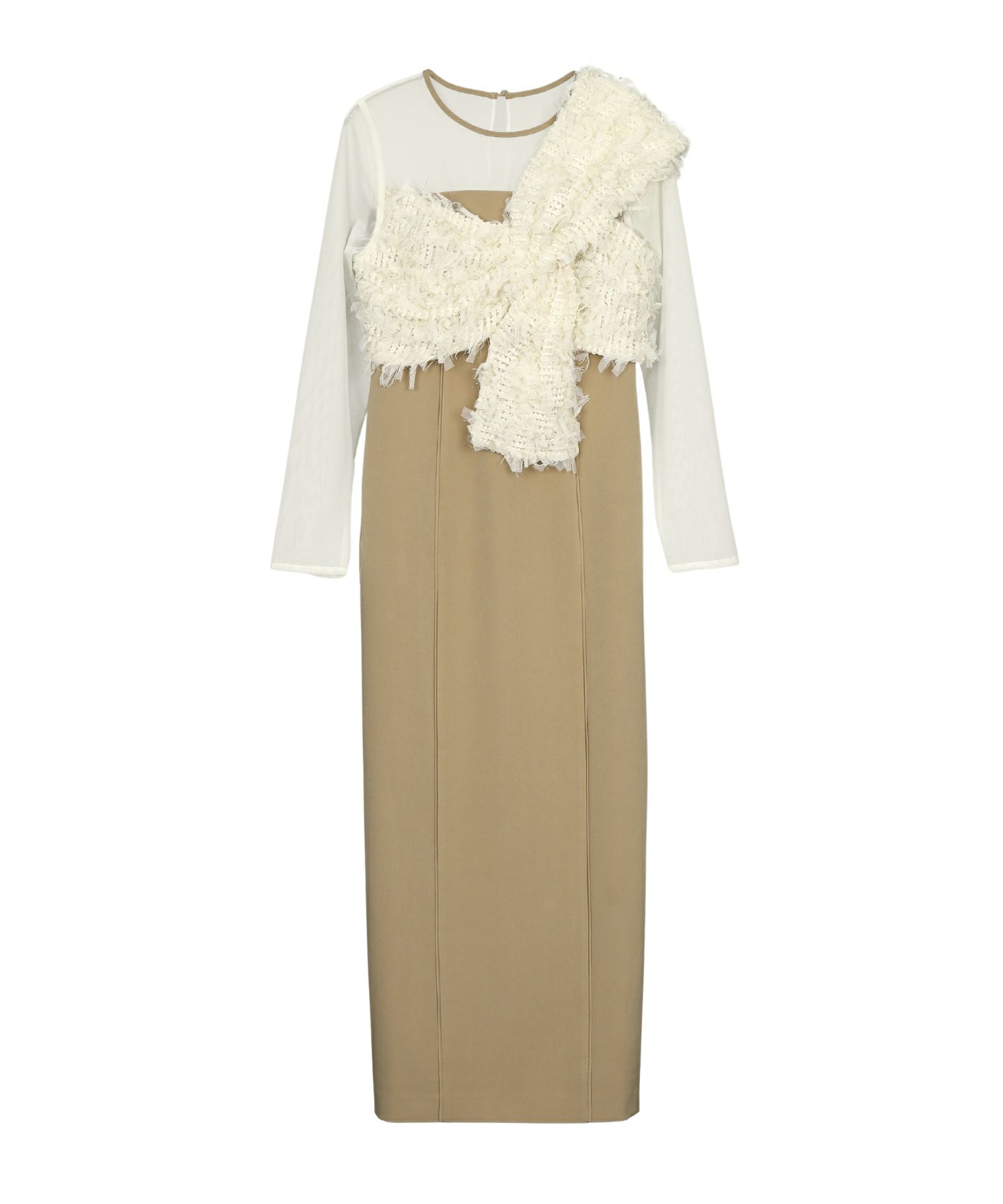 fringe glitter knot dress | ANDRESD