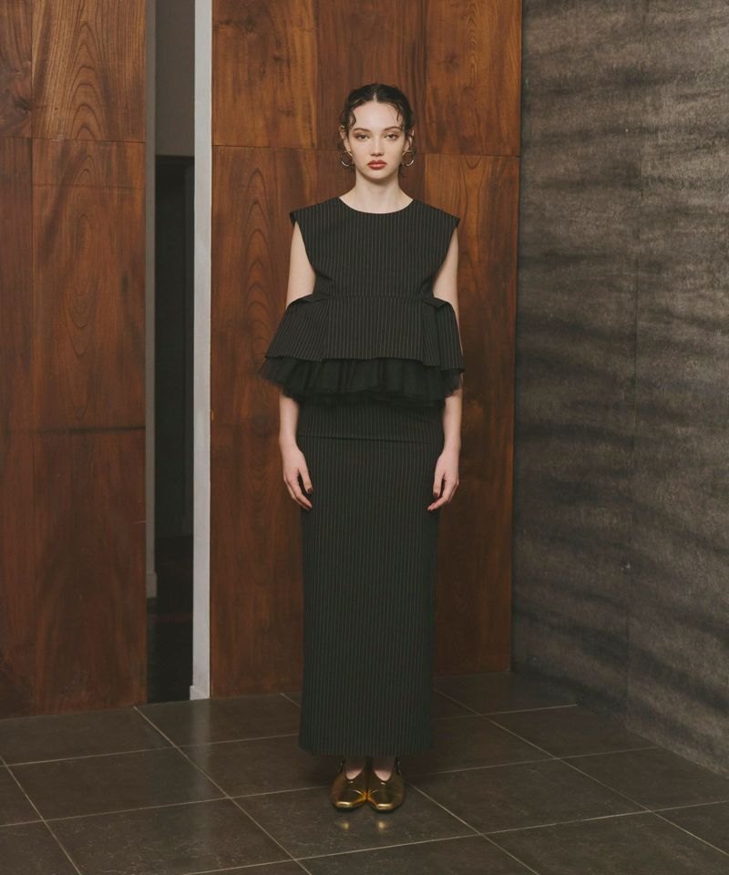 eureka様ANDRESD/peplum setup dress/アンドレスド peplum setup dress | ANDRESD