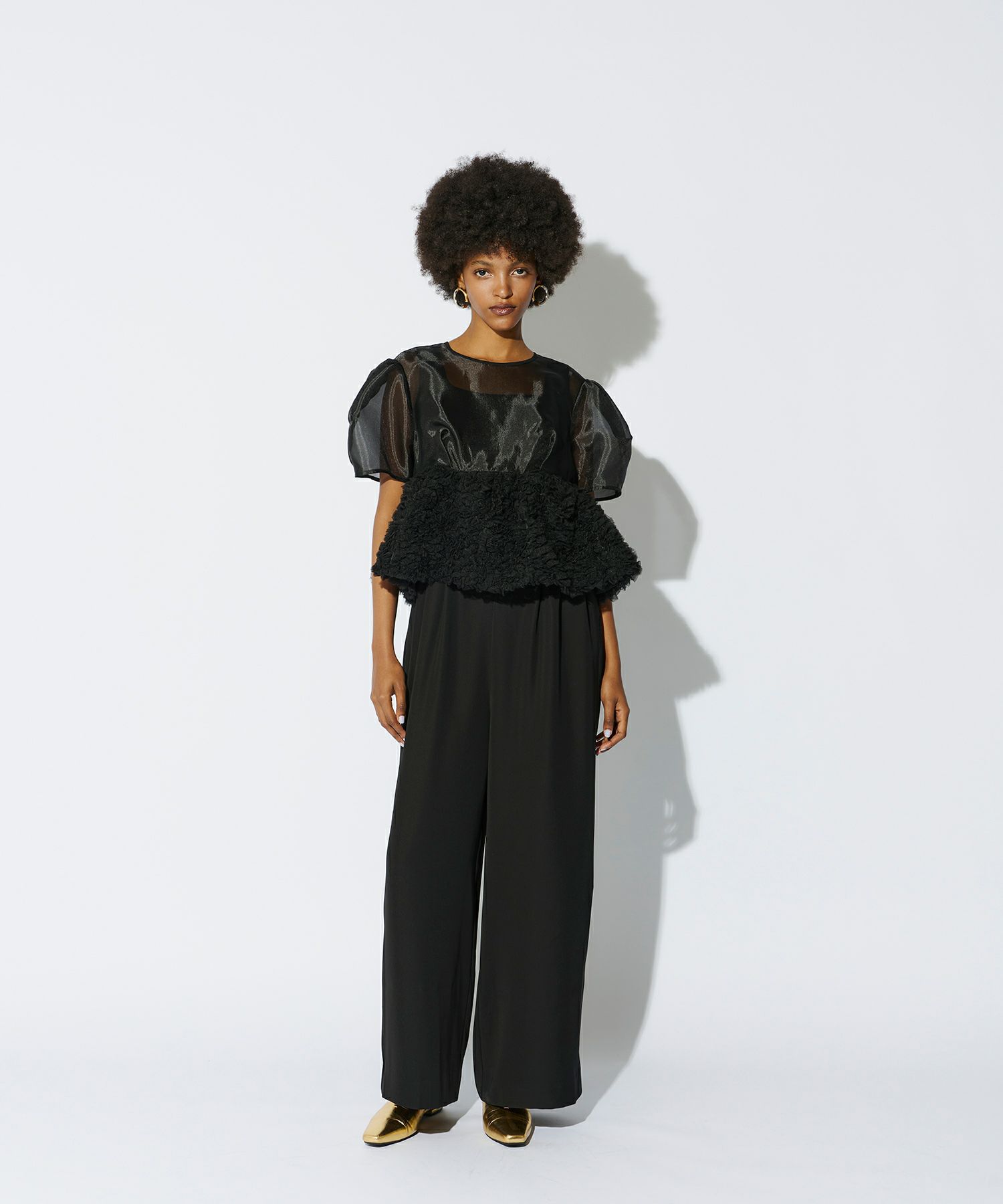 スーツ・フォーマル・ドレス ANDRESD swell peplum set up pants dress swell peplum set up pants dress | ANDRESD